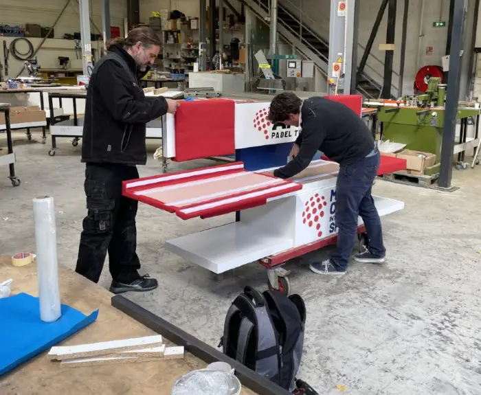 Stand production in the Solution 4 Event workshops